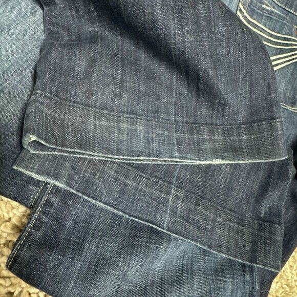 7 For All Mankind Women’s Dojo Low Rise Wide Leg Jeans Size 32 - Picture 7 of 7